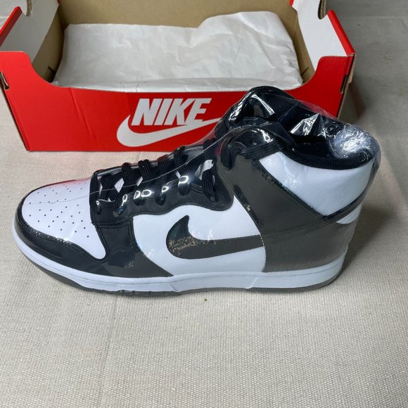 Nike Dunk High Retro Pandas Black/White Sz 9m/10.5w - Picture 8 of 8